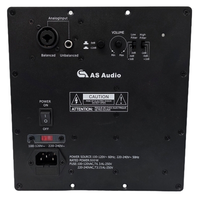 AS &nbsp;Class-D 3-way Amplifier PCBA